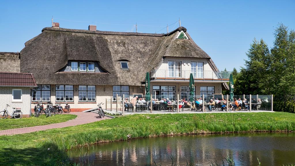 Landhaus Grosses Meer Südbrookmerland Dış mekan fotoğraf